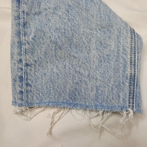 AMERICAN EAGLE distressed destroyed cropped high rise mom jean 6 long - Picture 9 of 12